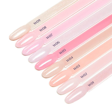 OCHO NAILS W02 kamufliažinis lakas pedikiūrui ir manikiūrui – stabili danga kiekvienam klientui