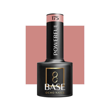 OCHO NAILS Kamufliažinė bazė Powerful 175 5g – hibridinė kamufliažinė bazė profesionaliam manikiūrui