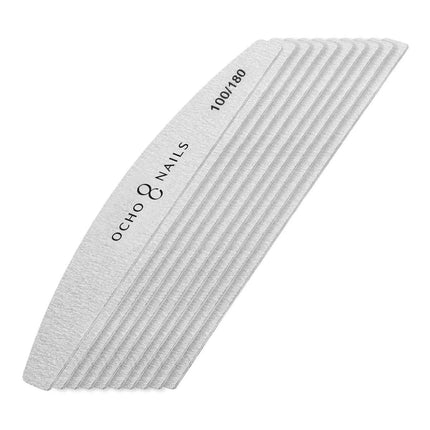 OCHO NAILS Moon SLIM 100/180 dildės rinkinys – intensyviam darbui grožio salonuose