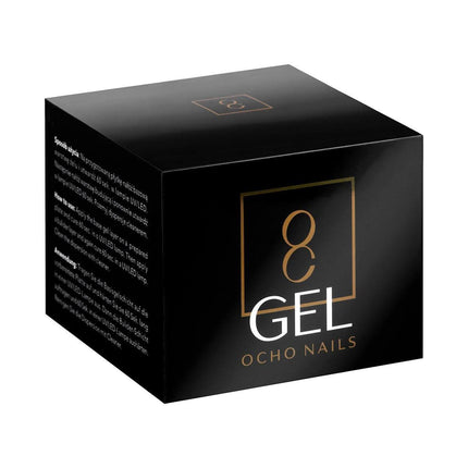 OCHO NAILS nagų gelis COVER – tiksotropinė formulė lygiems nagams be papildomo išlyginimo, 30g