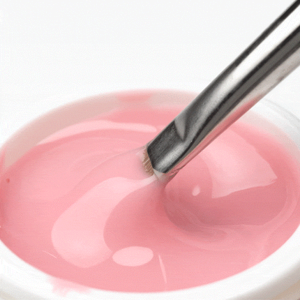 OCHO NAILS PINK nagų gelis 30 g – vienfazis produktas greitam manikiūrui intensyvaus klientų srauto metu
