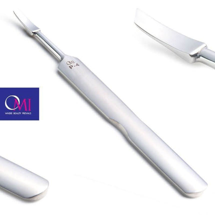 OMI Pro-Line P-4 profesionalus pedikiūro įrankis – ilgai aštrus kobalto plienas intensyviam salonų darbui