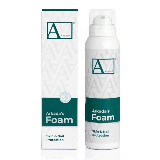 ARKADA Foam apsauginės putos pėdoms ir nagams 150 ml – profesionali apsauga kosmetologijos salonams