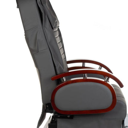 BS pedikiūro kėdė su elektriniu masažu ir pėdų vonia – ergonomiška įranga grožio studijoms
