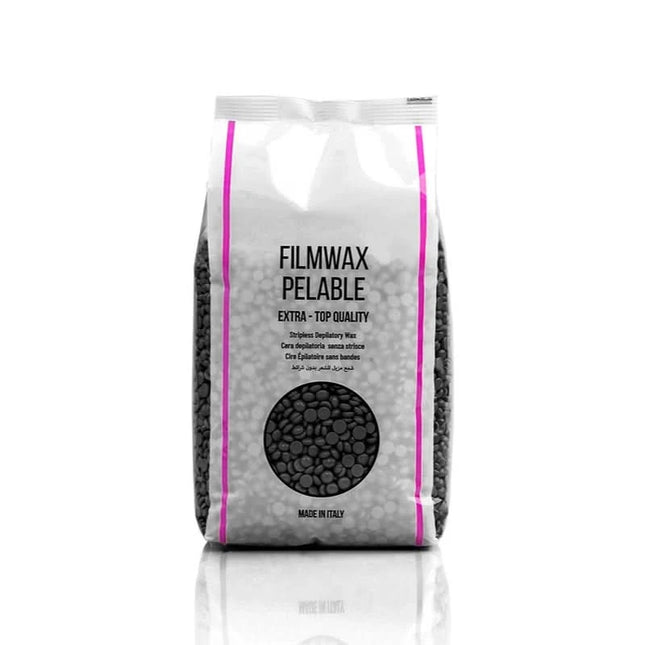 FILMWAX depiliacinis vaškas granulėmis Pelable Black, 1000 g
