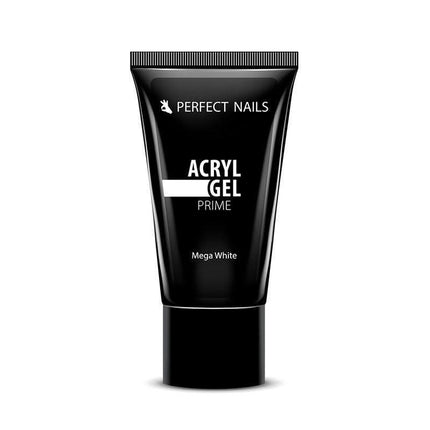 Profesionalus Perfect Nails baltas akrigelis UV nagų modeliavimui – idealus ilgalaikiam manikiūrui ir pedikiūrui