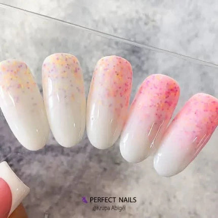 PERFECT NAILS Elastic Milky guminis bazės pagrindas MILKY WHITE, 8 ml. - Beauty Kit