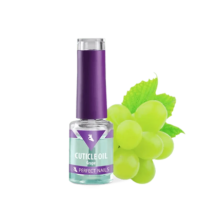 Perfect Nails Grape odelių aliejus 4 ml – profesionalus vynuogių aliejus nagų odelėms minkštinti ir maitinti