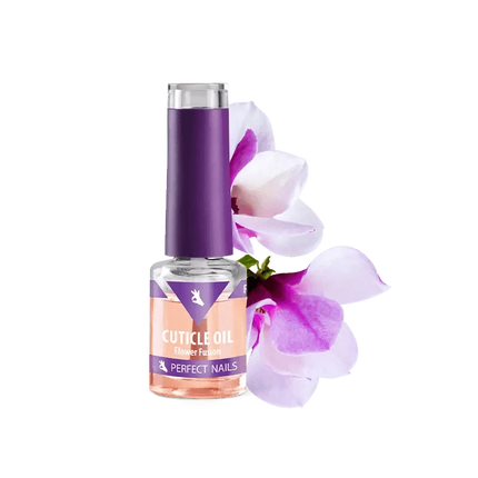 Perfect Nails HEMA FREE Flower Fusion odelių aliejus 4 ml – profesionalus nagų odelių maitinimas manikiūrui