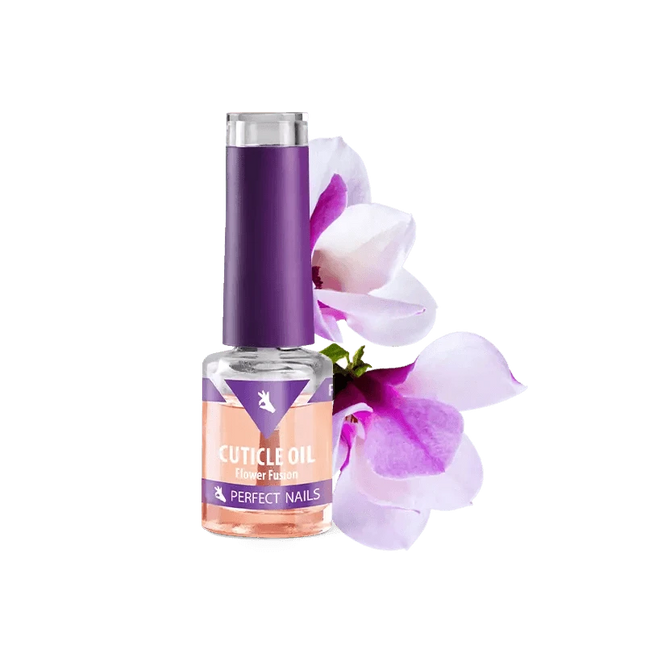 Perfect Nails HEMA FREE Flower Fusion odelių aliejus 4 ml – profesionalus nagų odelių maitinimas manikiūrui
