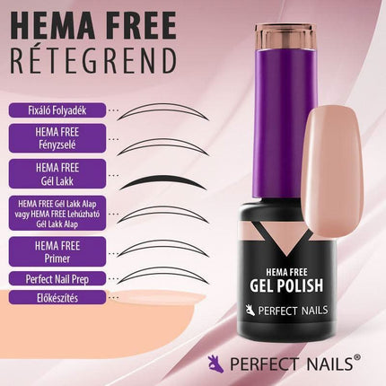 Nerūgštinis nagų primeris 15ml profesionaliam naudojimui – Perfect Nails hipoalerginė sukibimo priemonė pedikiūrui