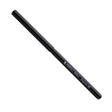 Perfect Nails Wooden Acryl Brush Regular Nr. 6 – profesionalus medinis akrilinis nagų teptukas manikiūro salonams
