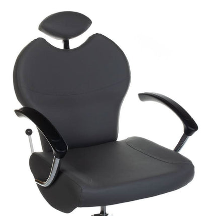 BS pedikiūro kėdė BR-2301 grožio salonui – ergonomiška konstrukcija su integruota pėdų vonele kojų priežiūrai