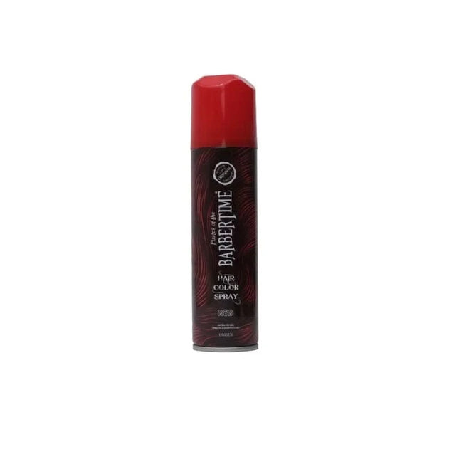 BARBERTIME spalvotas plaukų purškiklis PRO-MECH RED, 150 ml