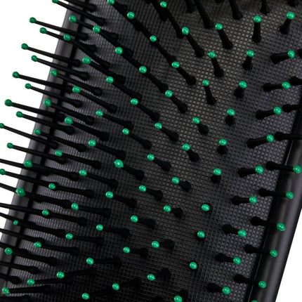 BeautyKit juodas kirpyklos šepetys – tinka visų tipų plaukams, taupo laiką tarp klientų