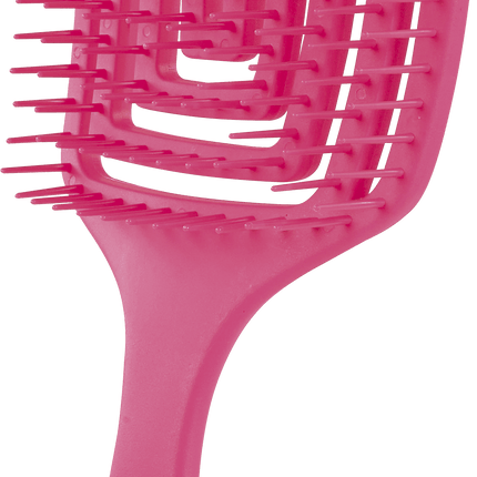 OBB nailono šerelių plaukų šepetys salonams – švelnus iššukavimas ir plaukų struktūros apsauga