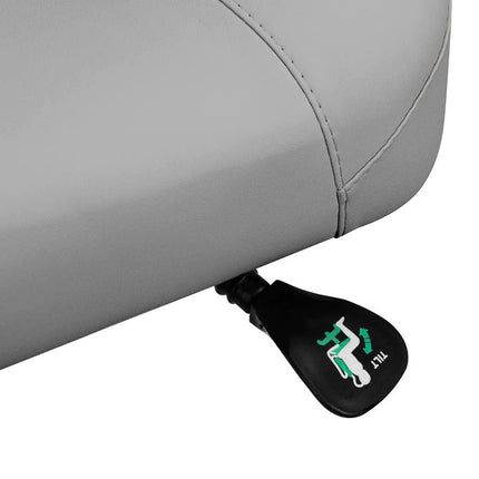GIOVANNI 1005 pilka meistro kėdė – podologijos specialistams skirtas funkcionalus baldas