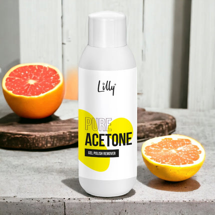 Isabelle Lilly 100ml acetonas pedikiūro ir manikiūro procedūroms – efektyvi nagų priežiūros priemonė
