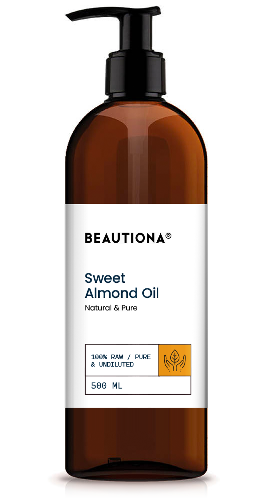 Beautiona saldžiųjų migdolų aliejus 500 ml – profesionalus masažo aliejus salonams ir SPA procedūroms