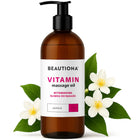 Beautiona Lady Milion vitamininis kūno masažo aliejus 500ml – profesionalus maitinantis aliejus saloniniams masažo procedūroms