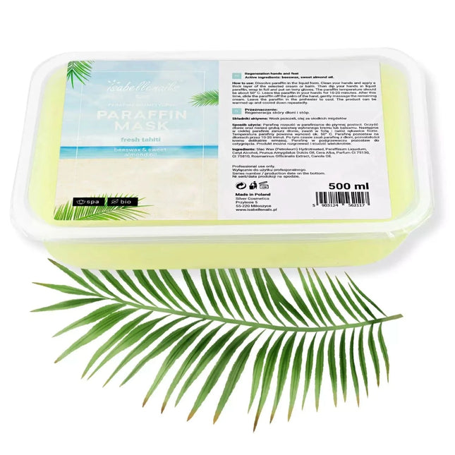 Isabelle parafinas Tahiti 500ml rankų ir pėdų minkštinimui profesionaliems manikiūro salonams