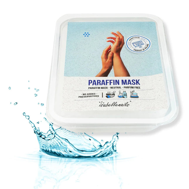 Isabelle parafinas Neutral 500 ml – neutralaus kvapo parafinas profesionaliam manikiūrui ir pedikiūrui salone