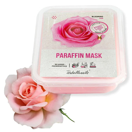 Isabelle parafinas rose 500ml – rožių kvapo profesionalus parafinas manikiūrui ir pedikiūrui salonams
