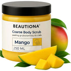 Beautiona cukraus kūno šveitiklis Mango 250ml – profesionalus drėkinamasis eksfoliantas salonams