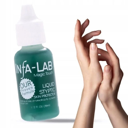 Infa-Lab antiseptinis hemostatikas nagų priežiūrai – saugus naudojimas pedikiūro ir manikiūro metu