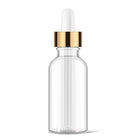 BeautyKit 10 ml permatomo stiklo buteliukas su pipete – tikslus serumų ir aliejų dozavimas kosmetologijos salonams