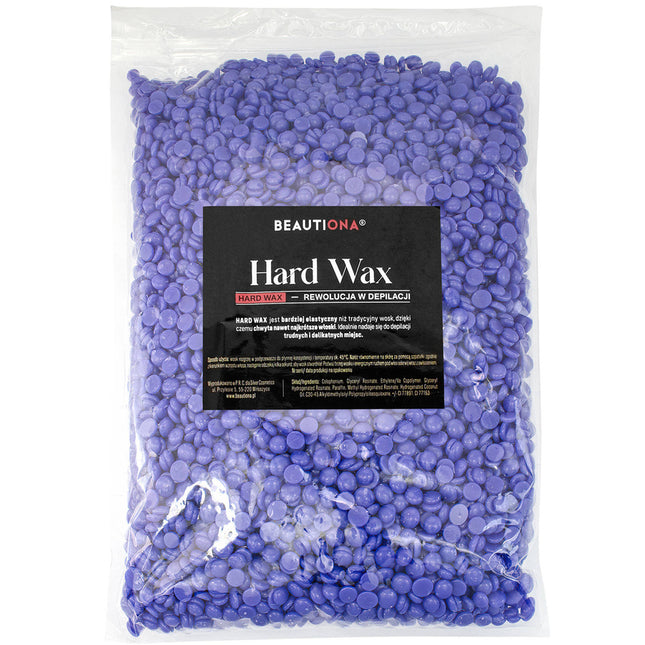 Kietasis depiliacijos vaškas granulėmis PURPLE, 1000 g, paketas