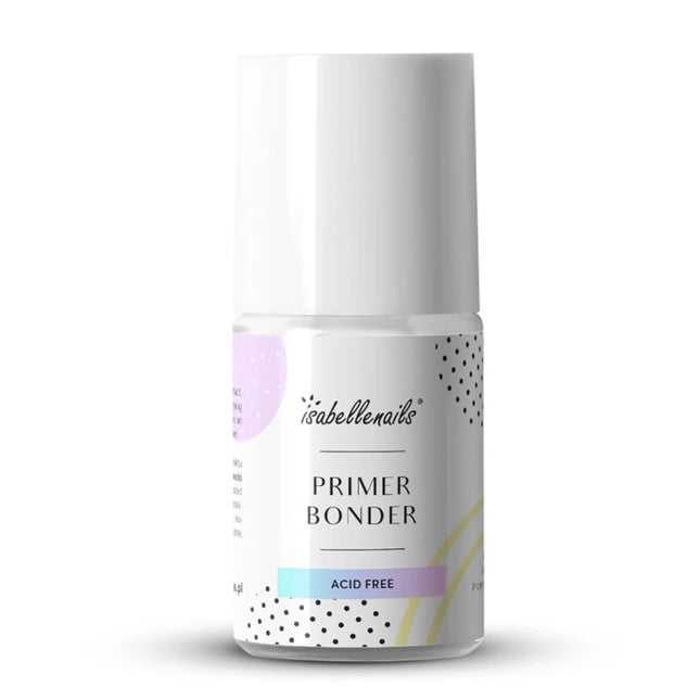 ISABELLENAILS Primer Bonder nagų gruntas be rūgšties 15ml – profesionali gelinio lakavimo priemonė salonams