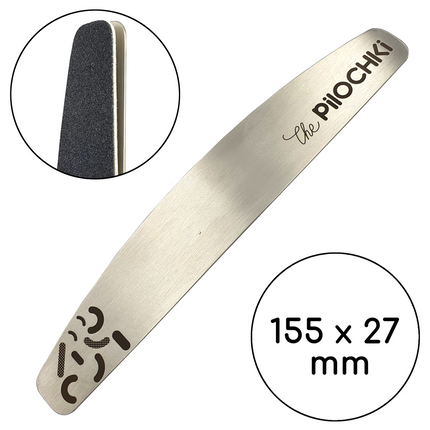 The Pilochki metalinė dildė 155mm keičiamiems lipniems lapeliams – profesionali manikiūro priemonė