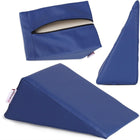 Habys COMFY BASE K512 pozicionavimo atrama 20x15x10 cm tamsiai mėlyna – profesionali masažo pagalvėlė klientų komfortui