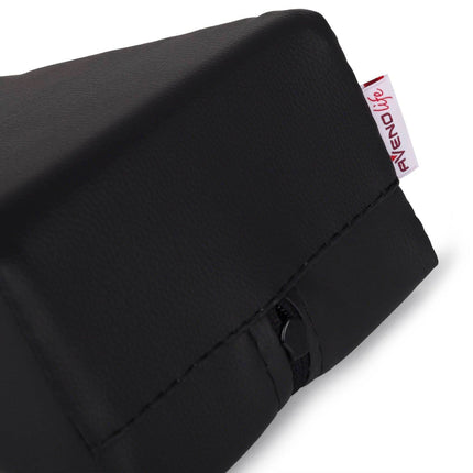Habys juoda ergonominė pozicionavimo pagalvė K515 – universali atrama kojoms ir liemeniui masažuojant