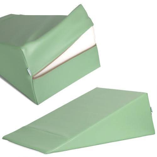 Habys Vinyl Flex K022 pozicionavimo atrama 20x15x10 cm žalia – profesionali masažo pagalvėlė klientų pozicionavimui