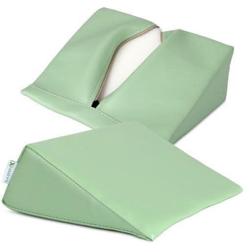 Habys pozicionavimo atrama 20x25x10 cm Vinyl Flex K022 žalia – ergonomiška masažo pagalvėlė profesionaliam naudojimui