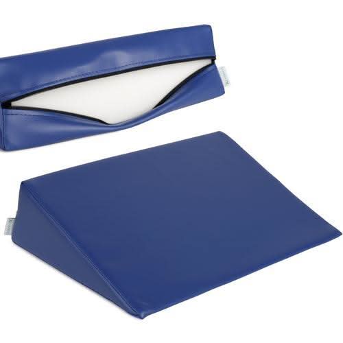 Habys pozicionavimo atrama 30x40x12 cm Vinyl Flex K012 tamsiai mėlyna – profesionali masažo pagalvė klientų pozicionavimui