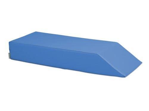 Habys pozicionavimo atrama VINYL FLEX K023 mėlyna 67/53x25x10 cm – profesionali masažo stalo pagalvė klientų pozicionavimui