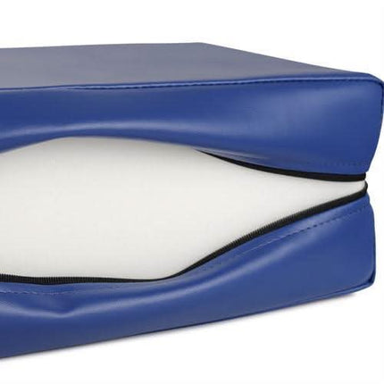 Habys K012 ergonominė pozicionavimo atrama masažo stalui – tamsiai mėlyna vinilo danga salonams