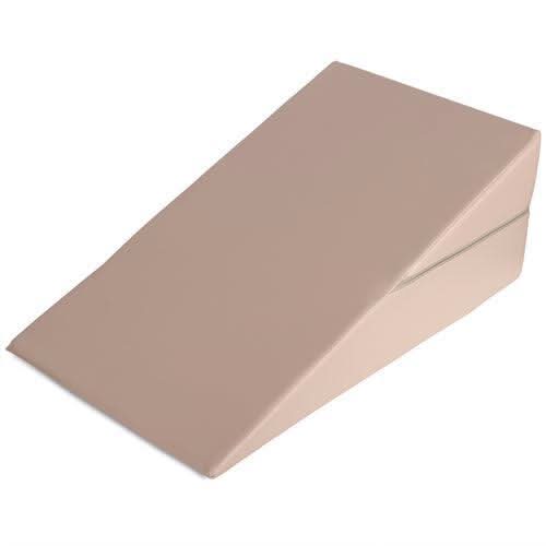Habys pozicionavimo atrama 70x40x25 cm Vinyl Flex K033 smėlio spalvos – profesionali masažo pagalvė salonui
