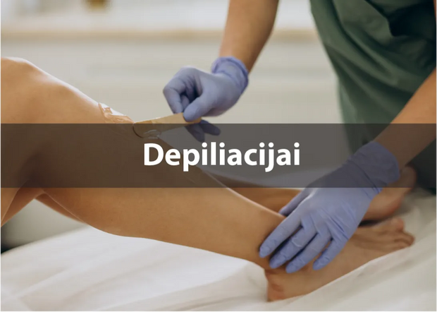 Priemonės depiliacijai - Beauty Kit