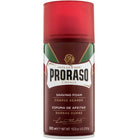 PRORASO RED odą minkštinančios skutimosi putos 300ml – profesionali priemonė kirpykloms jautriai ir storoje odai