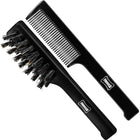 Proraso Mustache Comb & Beard Brush Set – profesionalus ūsų šukutė ir barzdos šepetys kirpykloms