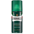 PRORASO GREEN gaivinančios skutimosi putos 100ml – profesionali veido priežiūros priemonė kirpykloms