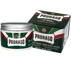 PRORASO Green Line gaivinantis skutimosi kremas su eukaliptu 300ml – profesionali odos paruošimo priemonė barberių salonams