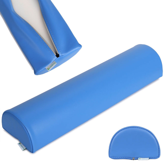 Habys pusvolelis 60x15x10 cm Vinyl Flex K023 mėlynos spalvos – profesionalus masažo pagalbinis įrankis salonams