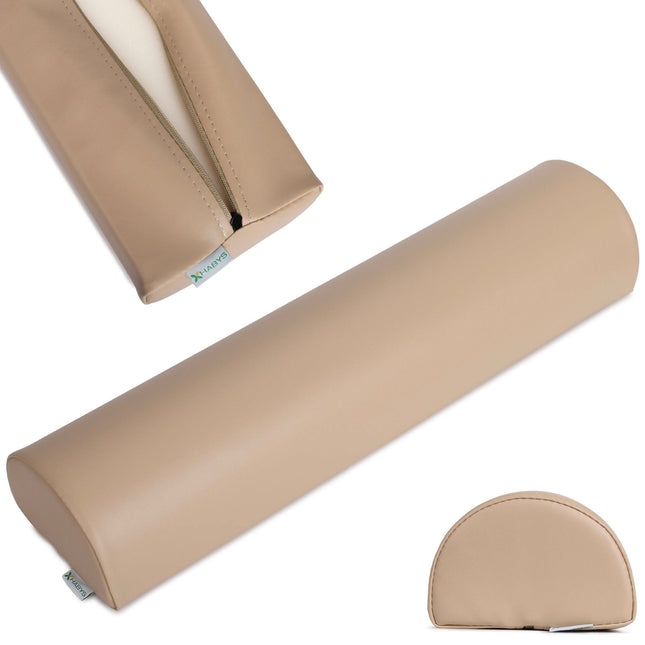 Habys Pusvolelis Vinyl Flex K033 60x15x10 cm smėlio spalvos masažo procedūroms salonuose