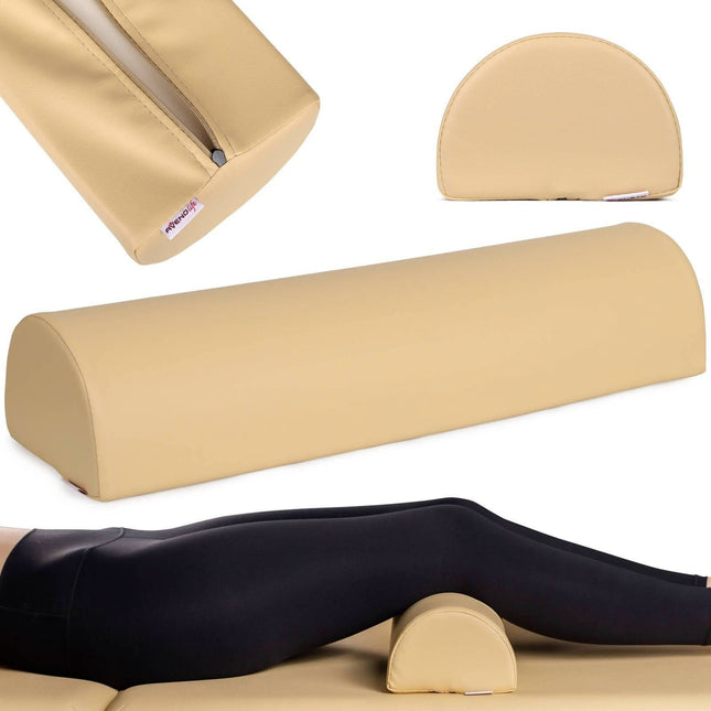 Habys Comfy Base K533 pusvolelis 60x18x12 cm smėlio spalvos – profesionalus masažo pagalbinis įrankis kūno pozicionavimui