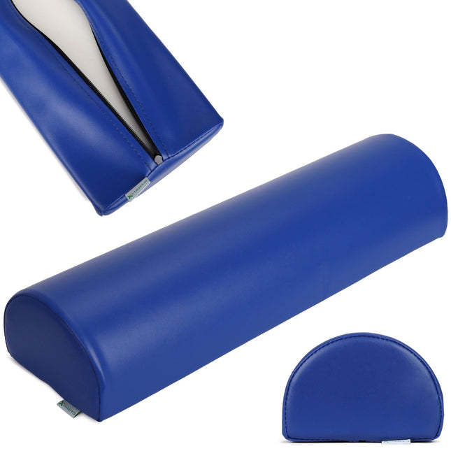 Habys pusvolelis 60x18x12 cm Vinyl Flex K012 tamsiai mėlynas – profesionalus masažo pagalbinis įrankis salonams